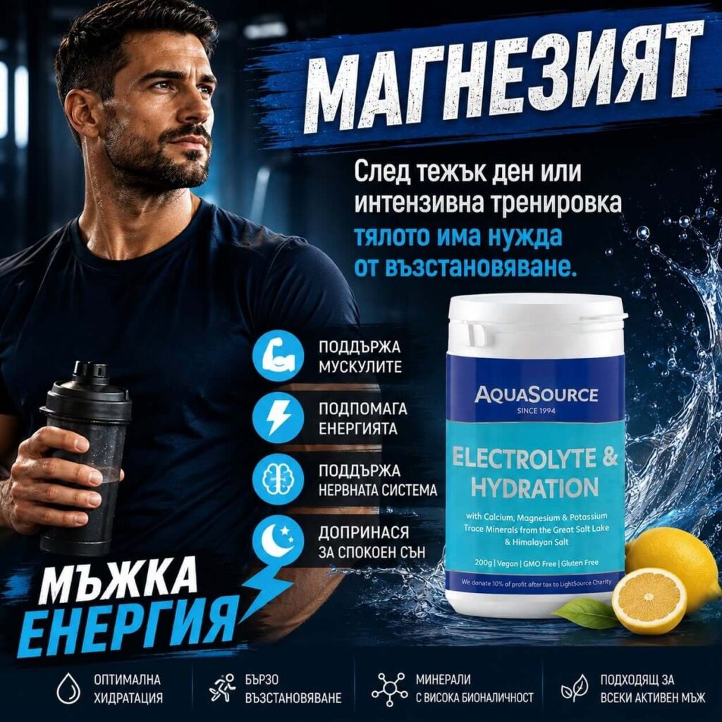 AquaSource Електролити и хидратация